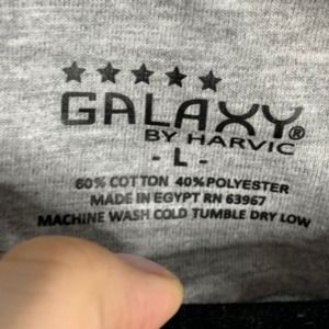 galaxy by harvic Shirts - Galaxy by harvic Gray long sleeve L galaxy by harvic Shirts - Galaxy by harvic Gray long sleeve L